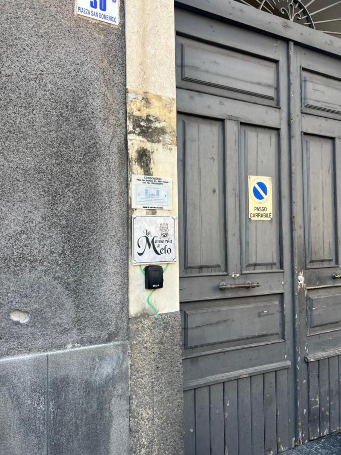 La Mansarda Di Melo Apartamento Catânia Exterior foto